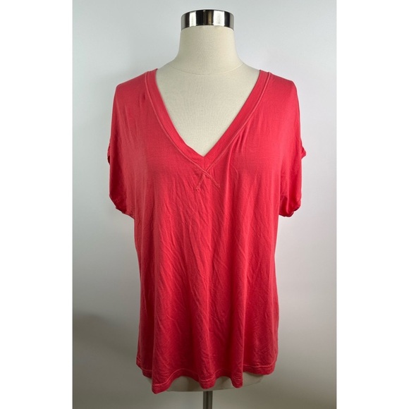 Hard Tail Casual B-Neck Short Sleeve Top - Picture 1 of 11